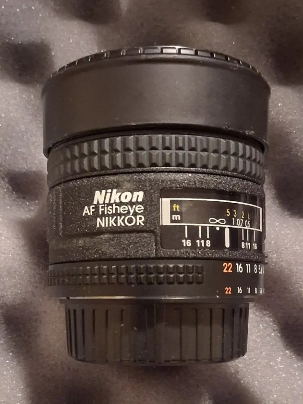 Nikon AF Fisheye-NIKKOR 16mm f/2.8D Lens Full Frame FX Wide Angle Fisheye